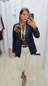 blazer denim